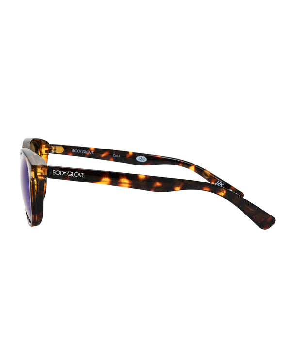 Body Glove Serenity Round Sunglasses - Tortoise