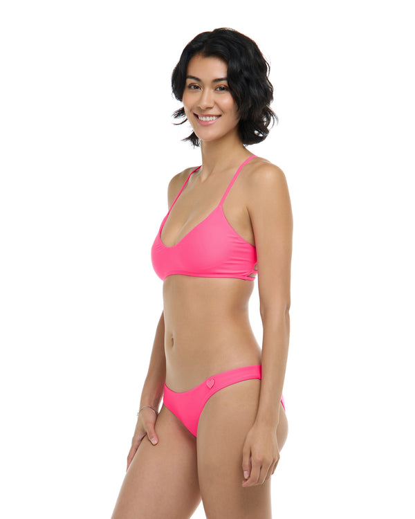 Body Glove Smoothies Alani Bikini Top - Bubble Gum