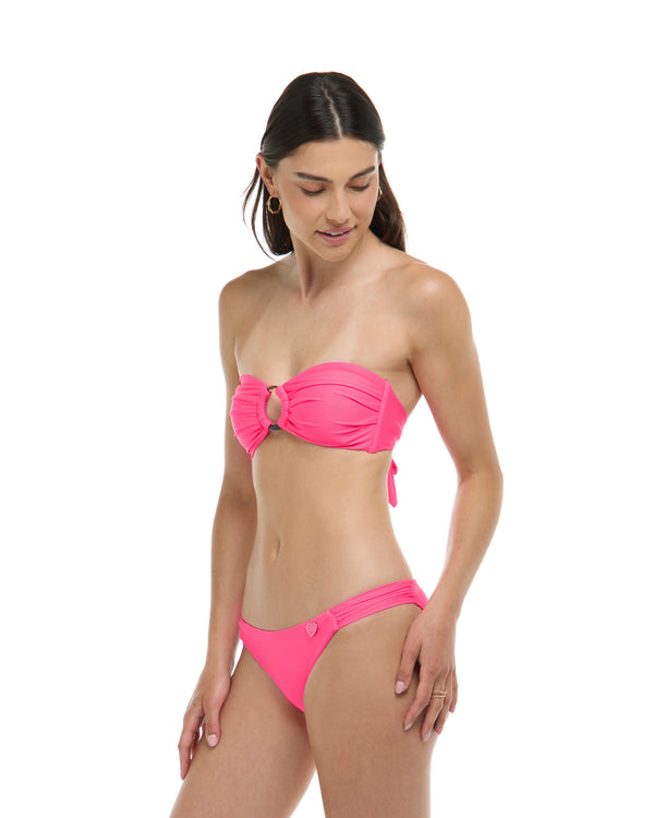 Body Glove Smoothies Irene Bandeau Top- Bubble Gum
