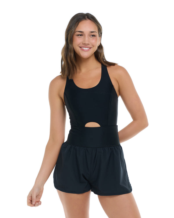 body glove Smoothies Mabel One-Piece Runsie - Black