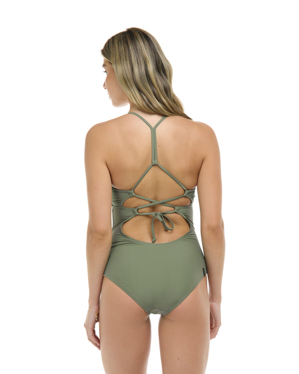 Body Glove Smoothies Sandbar One-Piece Tank - Cactus