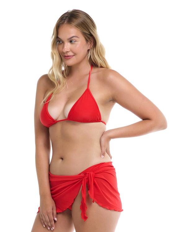 Body Glove Smoothies Short Sarong Cover-Up - True