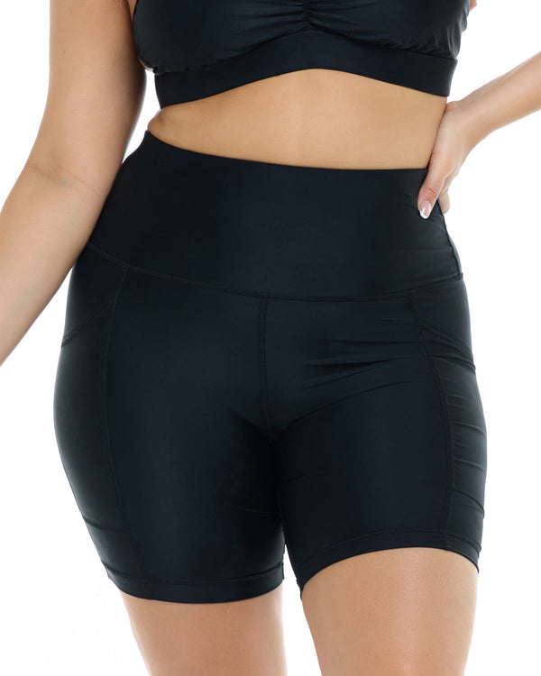 body glove Smoothies Spin Plus Size Short - Black