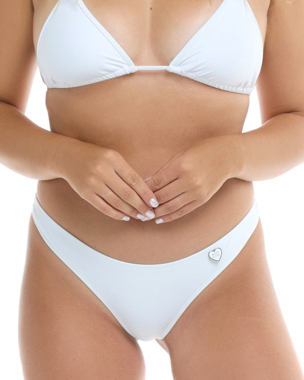 Body Glove Smoothies Thong Swim Bottom - Snow