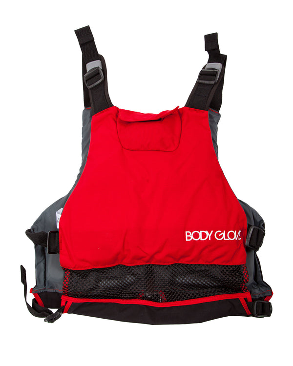 Body Glove Sonar Fishing Vest - Men's/Youth - Red