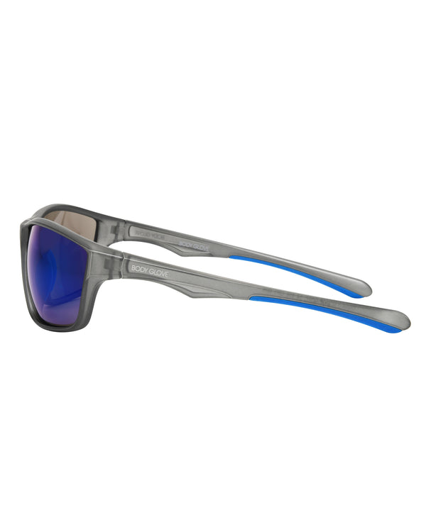 Body Glove Stoked Wrap Sunglasses - Grey