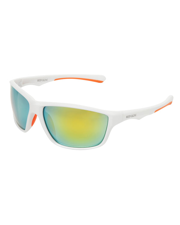 body glove Stoked Wrap Sunglasses - White