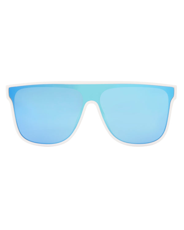 Body Glove Toby Shield Sunglasses - White