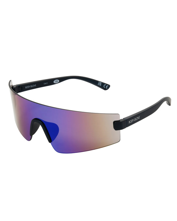 body glove Vibez Rimless Shield Sunglasses - Teal