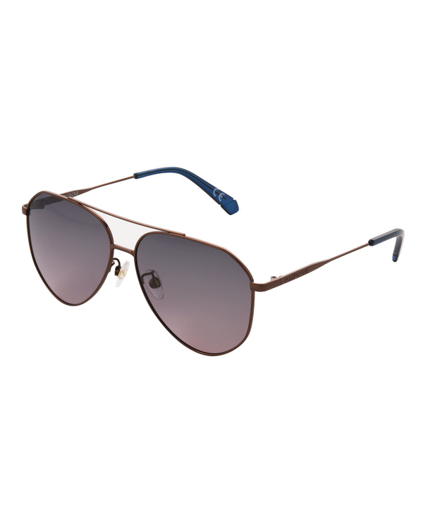 Body Glove Women's Poppy Aviator Sunglasses - Bronze