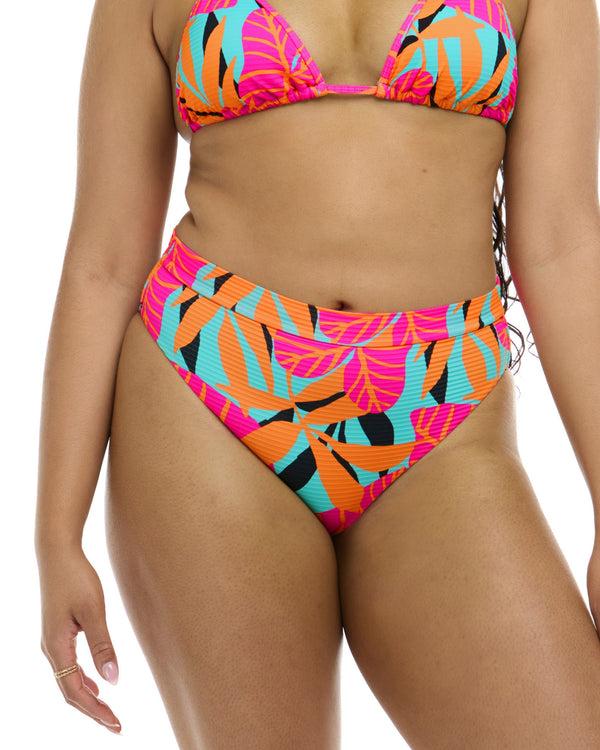 Body Glove Canopy Marlee High-Waist Bikini Bottom - Canopy