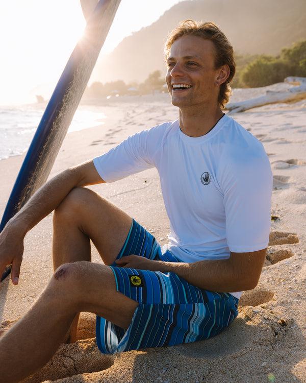 Body Glove Catalina UPF Short-Sleeve Sun Shirt - White