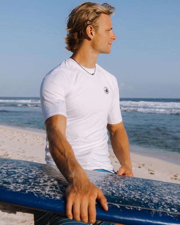 body glove Catalina UPF Short-Sleeve Sun Shirt - White