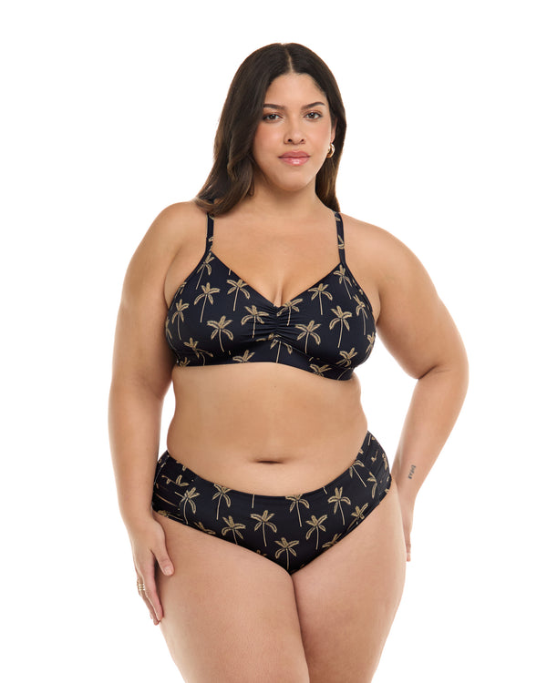 body glove Cayman Islands Drew Plus Size Swim Top - Lava Stone