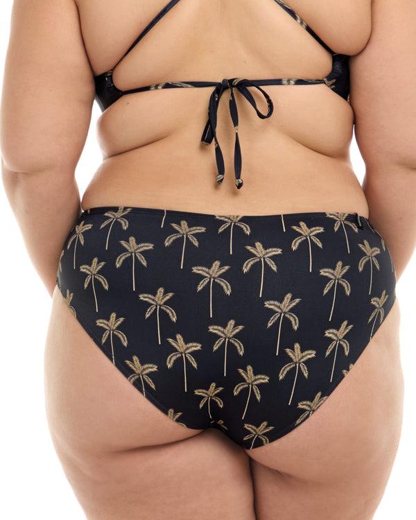 Body Glove Cayman Islands Retro Plus Size Swim Bottom - Lava Stone
