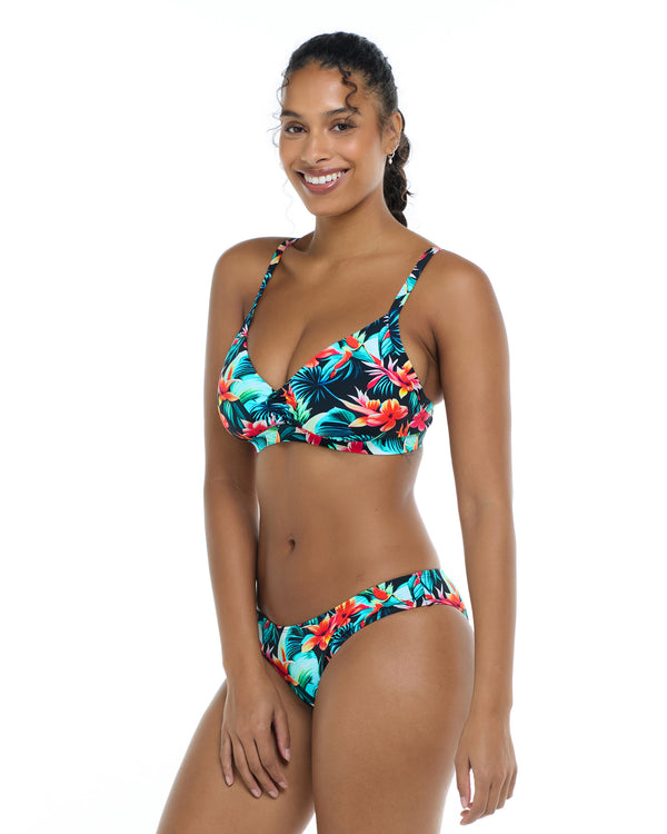 Body Glove Colola Drew D-F Cup Bikini Top - Colola / Black