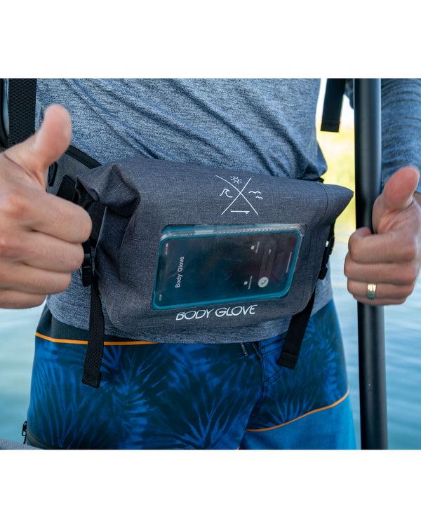 Body Glove Costa Waterproof Cell Phone Hip Pack - Heather Grey