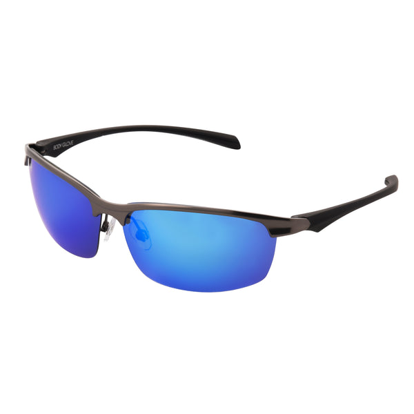 Body Glove Cruise Polarized Blade Sunglasses - Gumetal
