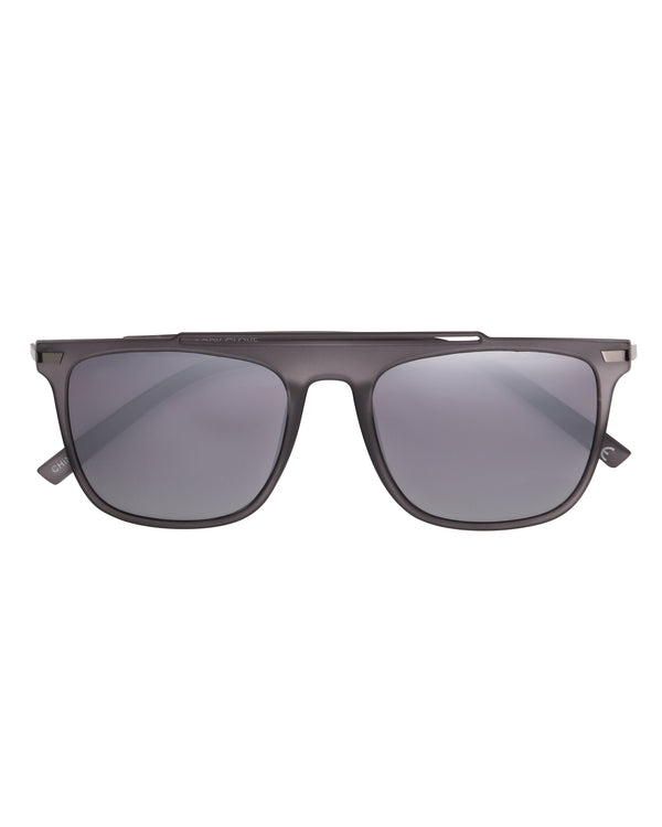 Body Glove Dawny Polarized Square Frame Sunglasses - Grey