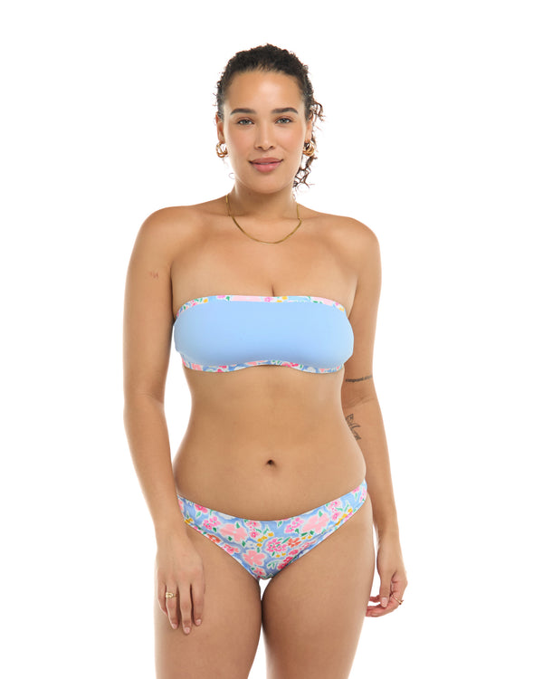 Body Glove Daydream Kai Reversible Unstructured Bandeau - Sky