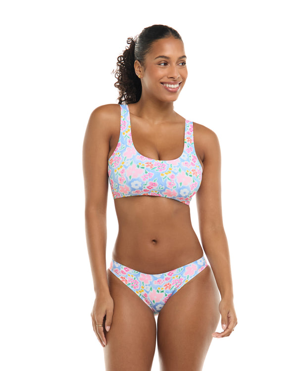 body glove Daydream Lovia Reversible Sweetheart Crop Top D - Sky