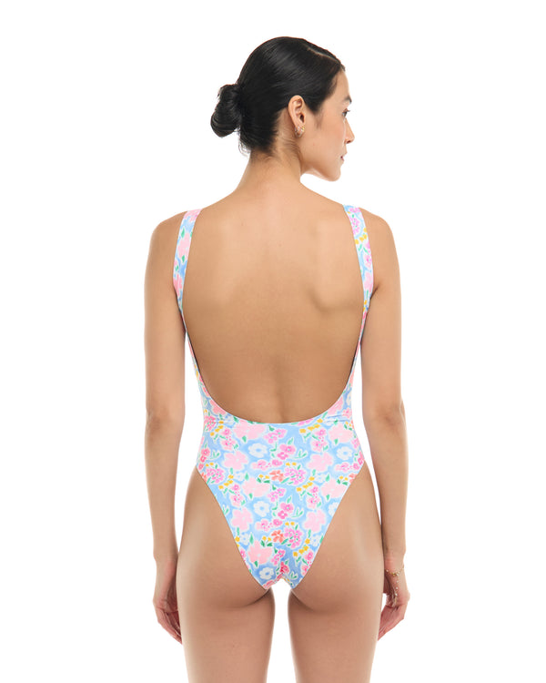 Body Glove Daydream Reversible The Look One-Piece Tank - Sky