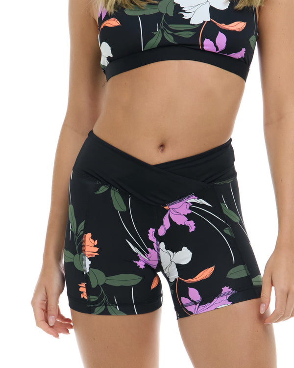 Body Glove Dreamy Cross-Over Speedy Short - Black / Dreamy