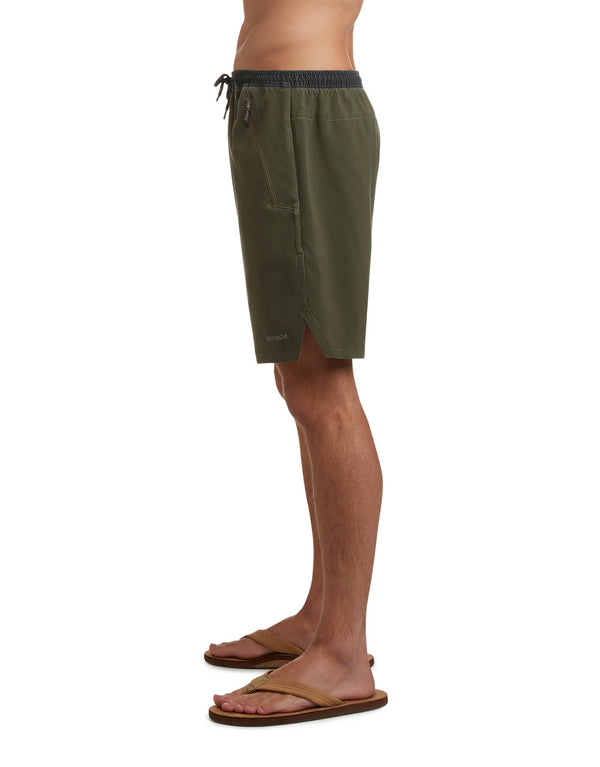 Body Glove Drifter 19" Hybrid Training Short - Military Olive