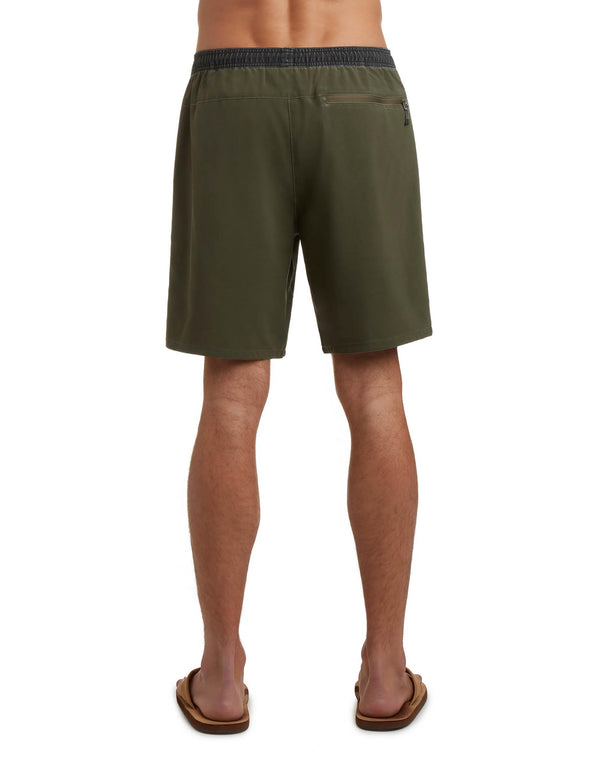 Body Glove Drifter 19" Hybrid Training Short - Military Olive