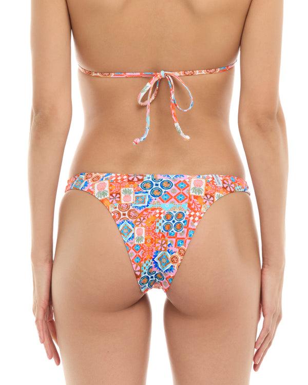 Body Glove Festive Athena Low Rise Swim Bottom - Apricot