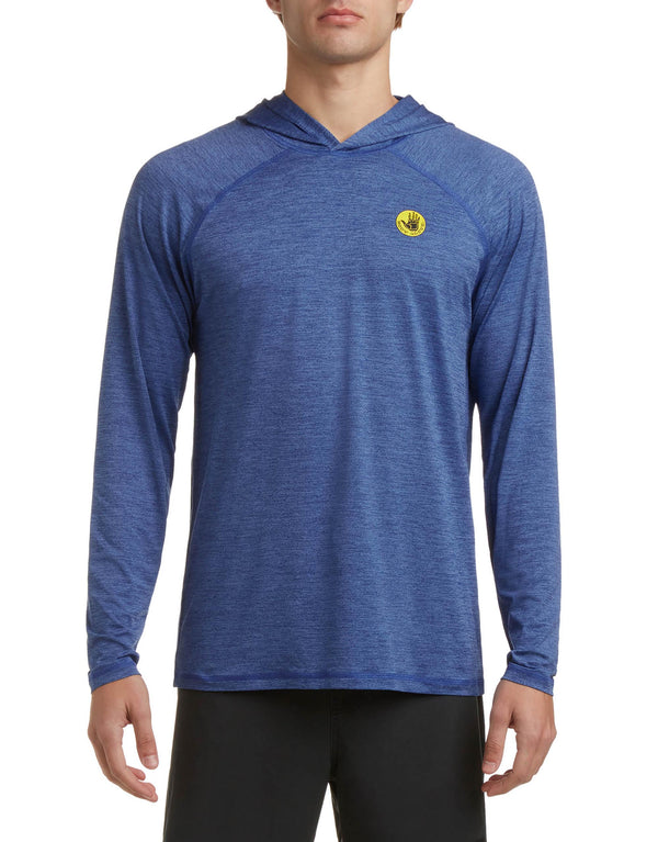 body glove Filtrate UPF L/S Hooded Sun Shirt - Royal Blue