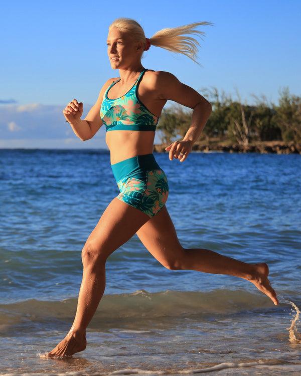 body glove Flor Nove Equalizer Sports Bra - Flor Nove / Sea Mist