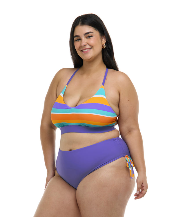 Body Glove Harmony Ruth Plus Size Fixed Triangle Swim Top - Multi / Harmony