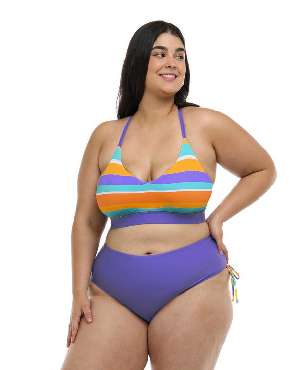 body glove Harmony Ruth Plus Size Fixed Triangle Swim Top - Multi / Harmony