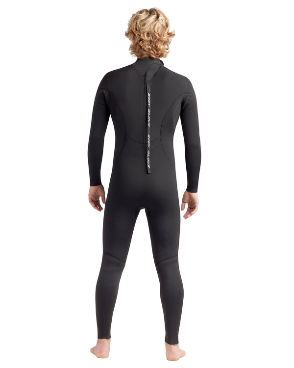 Body Glove Heritage 3/2mm Back-Zip Men's Fullsuit - Black