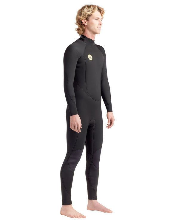 Body Glove Heritage 4/3mm Back-Zip Men's Fullsuit - Black