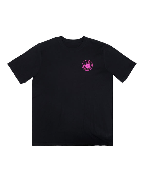 Body Glove Heritage Short-Sleeved T-Shirt - Black Pink