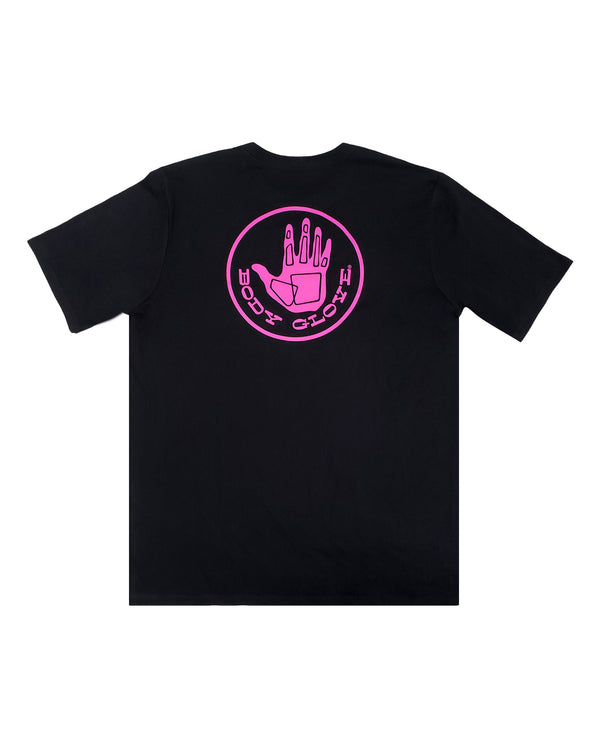 body glove Heritage Short-Sleeved T-Shirt - Black Pink