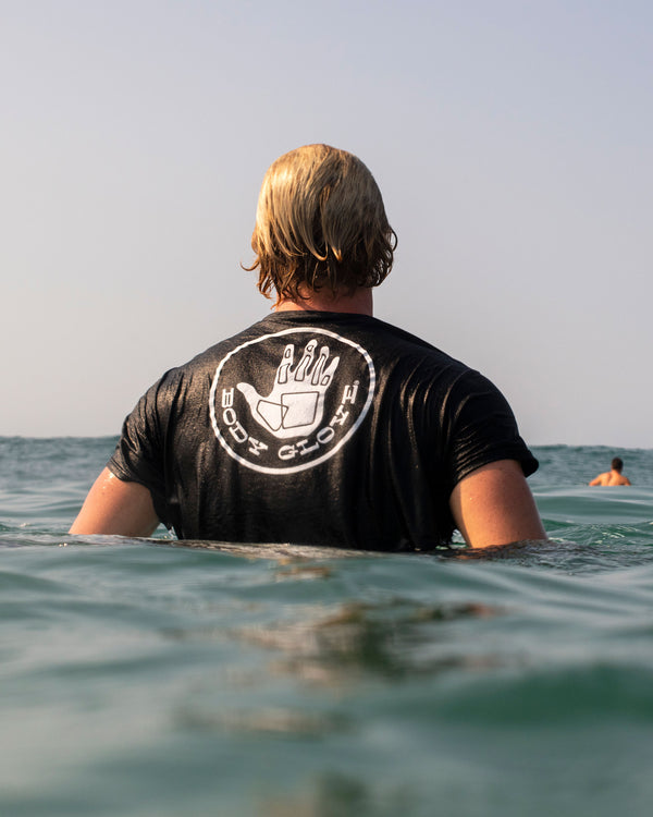 Body Glove Heritage Short-Sleeved T-Shirt - Black White Logo