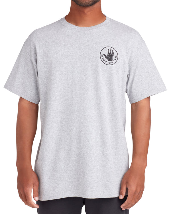 Body Glove Heritage Short-Sleeved T-Shirt - Heather Grey Logo