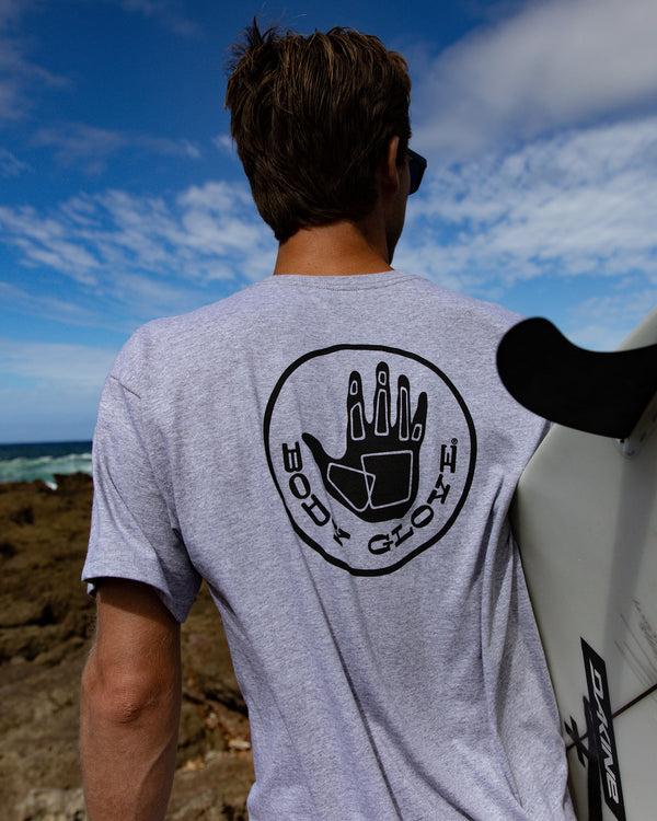 body glove Heritage Short-Sleeved T-Shirt - Heather Grey Logo
