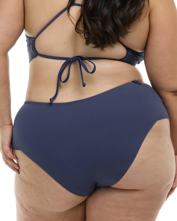 Body Glove Ibiza Coco Plus Size High Waisted Bikini Bottom - Dusk
