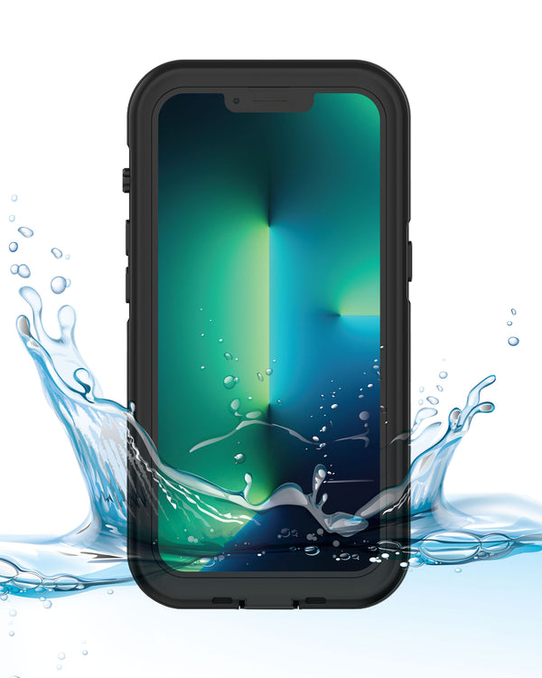 body glove iPhone 13 Pro Tidal Waterproof Phone Case - Black/Clear