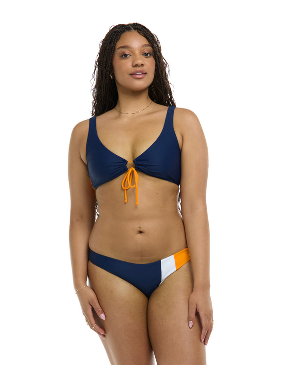 body glove Maritime Lolah Scoop Bikini Top - Midnight / Maritime