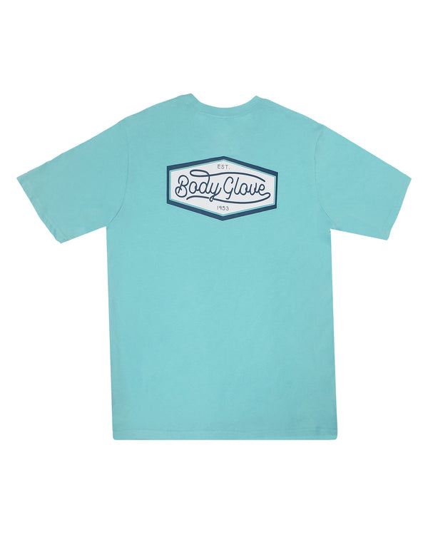 Body Glove Men's Superior Short-Sleeve T-Shirt - Aqua