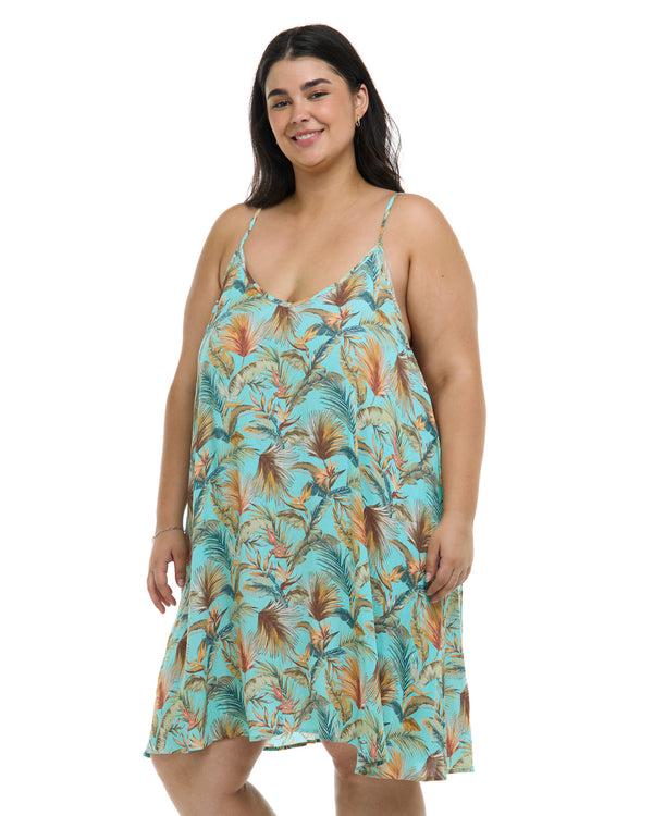 Body Glove Molokini Nicole Dress Plus Size - Sea Mist / Molokini