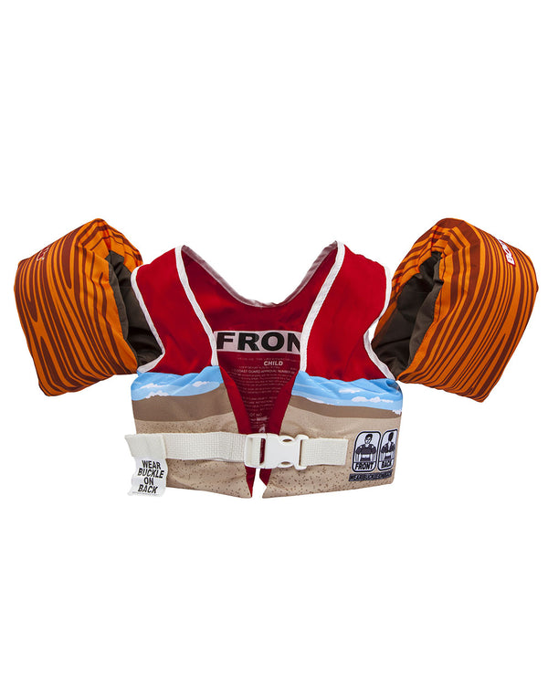 body glove Paddle Pals Learn to Swim Life Vest - Woody