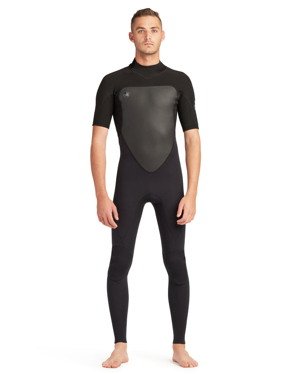 body glove Phoenix 2/2mm Back Zip Short Sleeve Full Wetsuit - Black