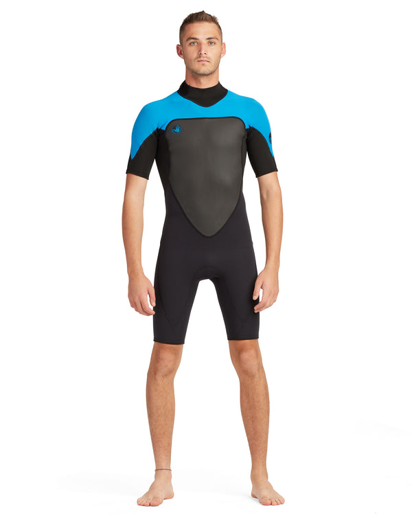 body glove Phoenix 2mm Men's Back-Zip S/S Springsuit - Blue