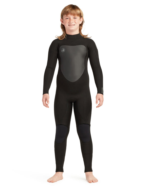 body glove Phoenix 3/2mm Back-Zip Youth Fullsuit - Black